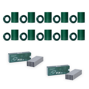 kit 10 fitas e 02 grampos 01 fita verde